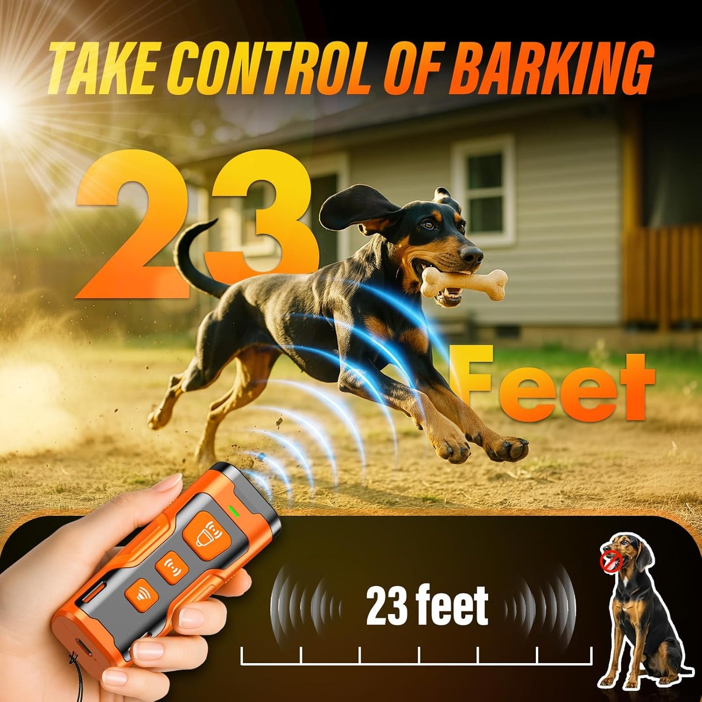 HushPup™ – Ultrasonic Anti-Bark Remote